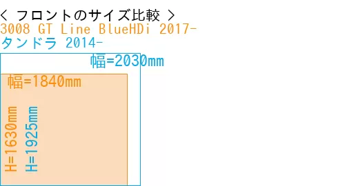 #3008 GT Line BlueHDi 2017- + タンドラ 2014-